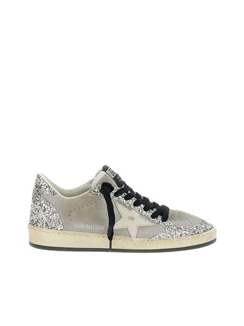 Golden Goose ballstar suede grey silver Golden Goose | GWF00117.F008723.60379GREY/SILVER/WHITE